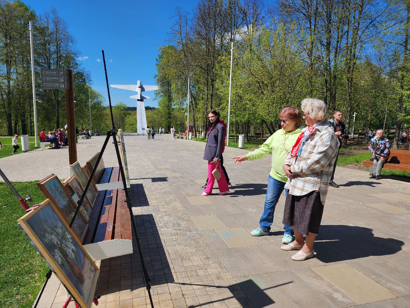 парки подмосковья, картины,