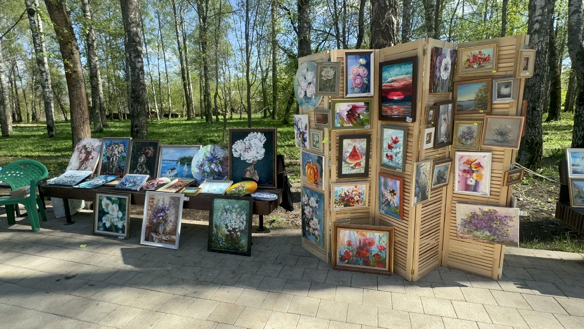 Солнечногорск, открытие теплого сезона, городской парк, Жители, мастер класс,