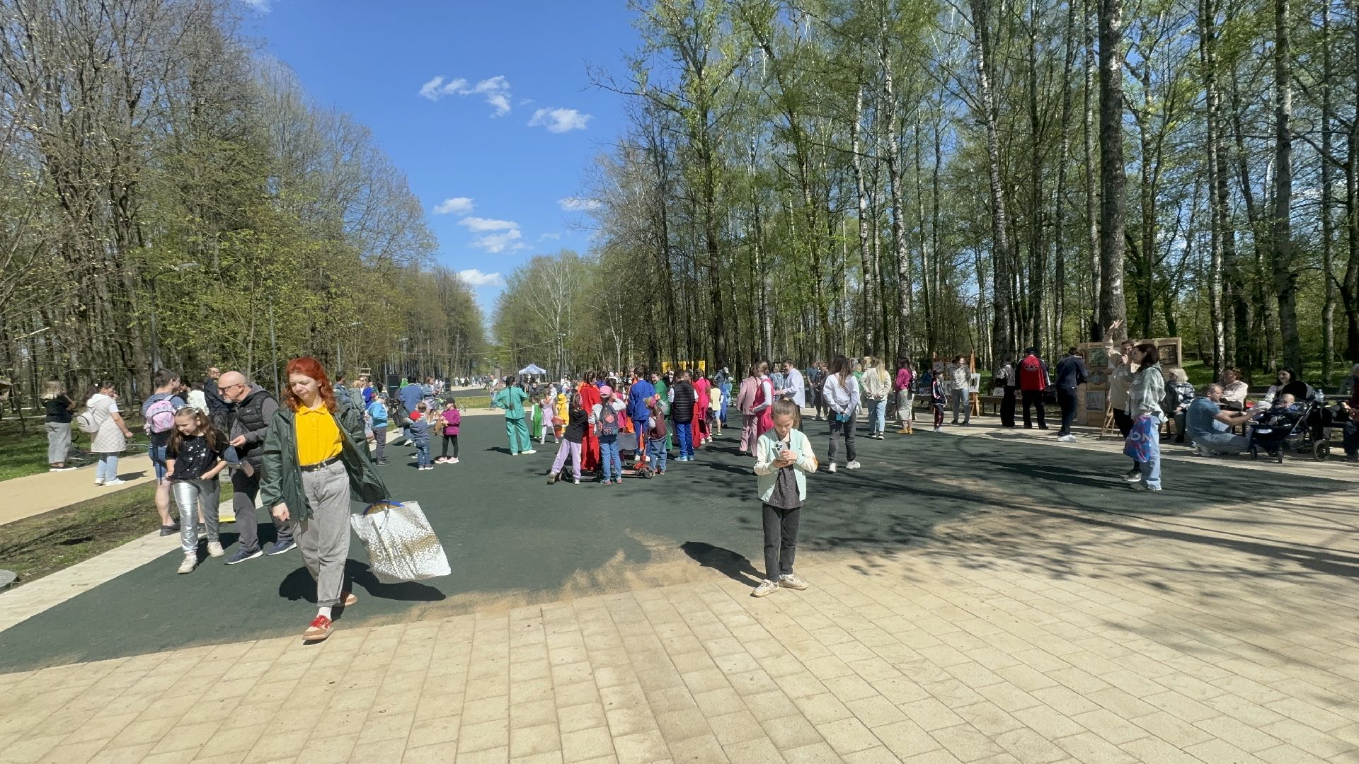 Солнечногорск, открытие теплого сезона, городской парк, Жители, мастер класс,