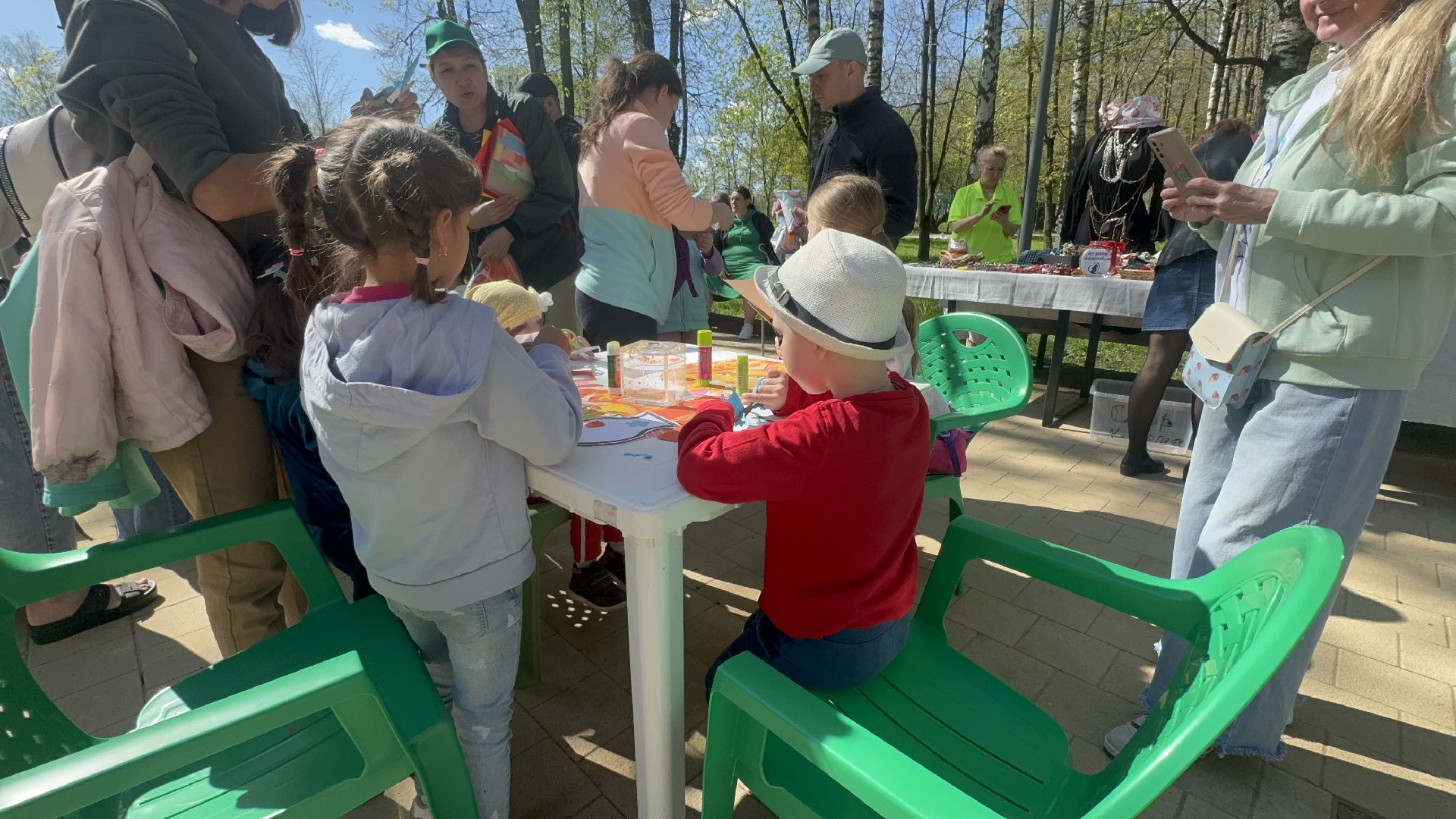 Солнечногорск, открытие теплого сезона, городской парк, Жители, мастер класс,