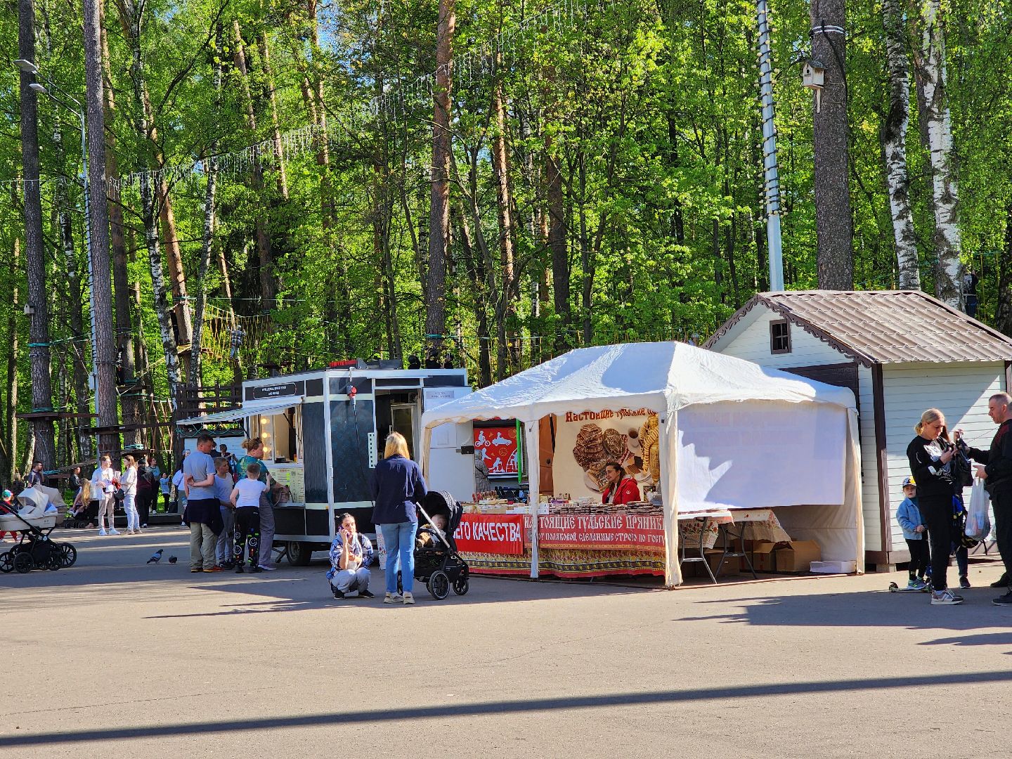 ногинск, парки подмосковья, 1 мая, летний сезон,