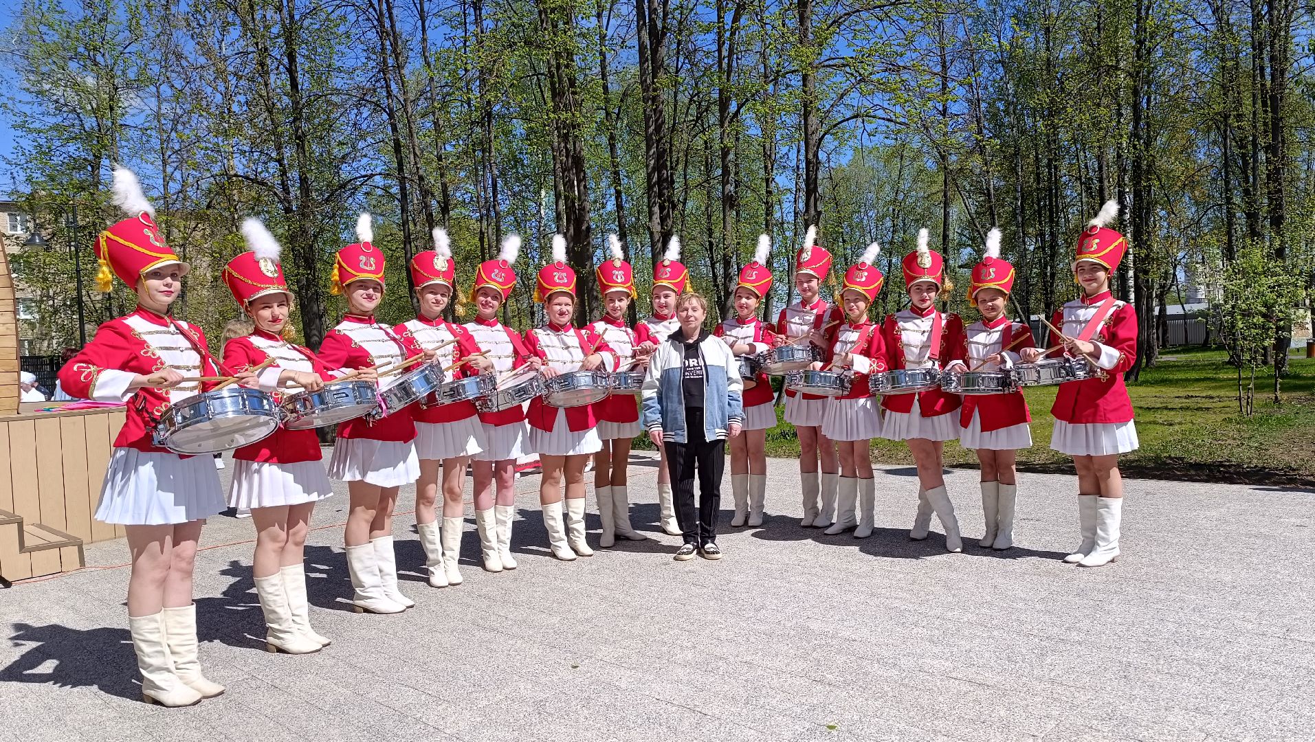 праздник, награждение, парк, лобня,