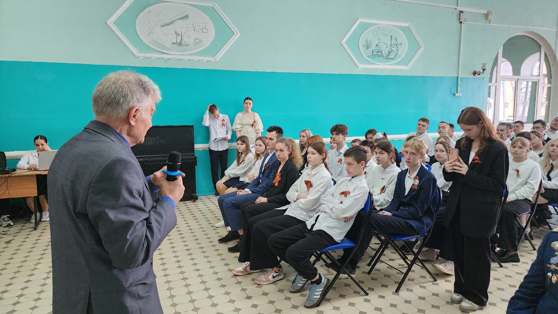 Егорьевск, знамя победы, Подмосковье, московская область, гимназия 10,