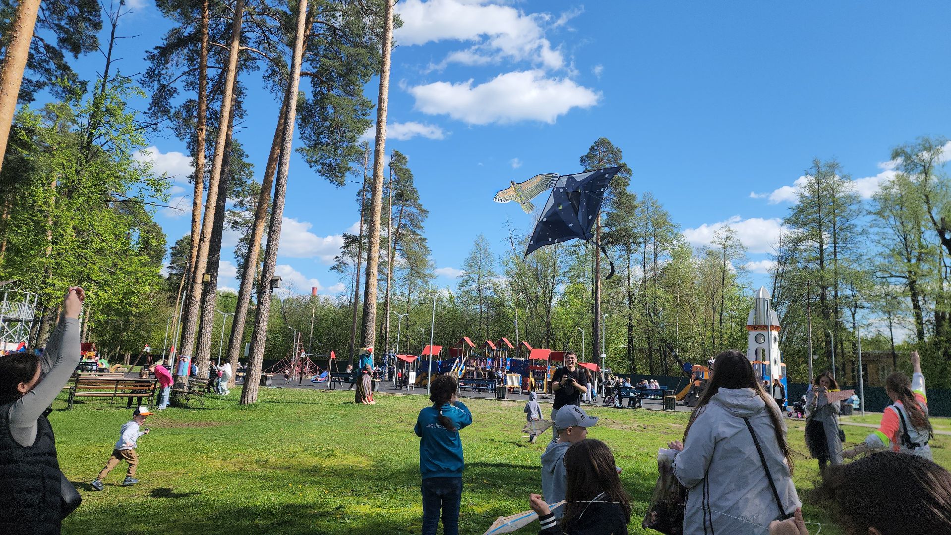 теплый сезон, шатура, парк шатуры, городские парки, праздник, массовые мероприятие, народные гулянья,