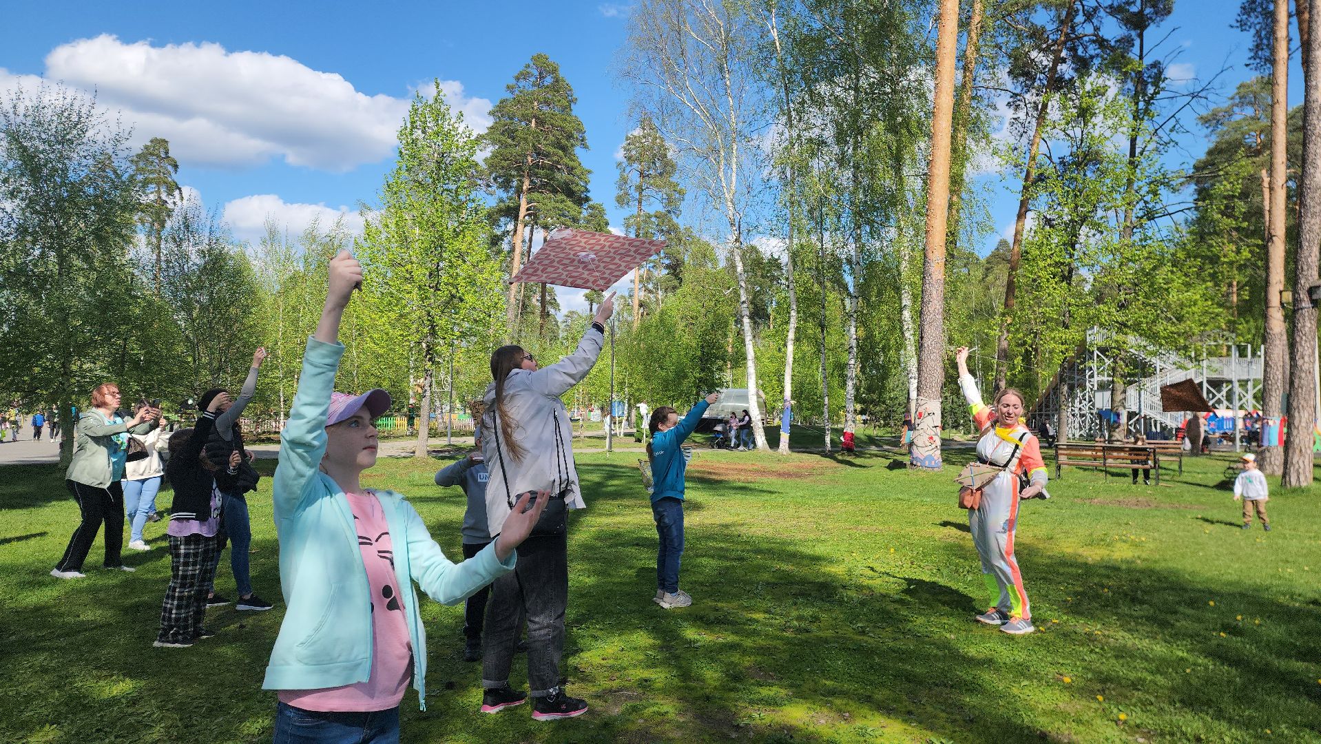 теплый сезон, шатура, парк шатуры, городские парки, праздник, массовые мероприятие, народные гулянья,