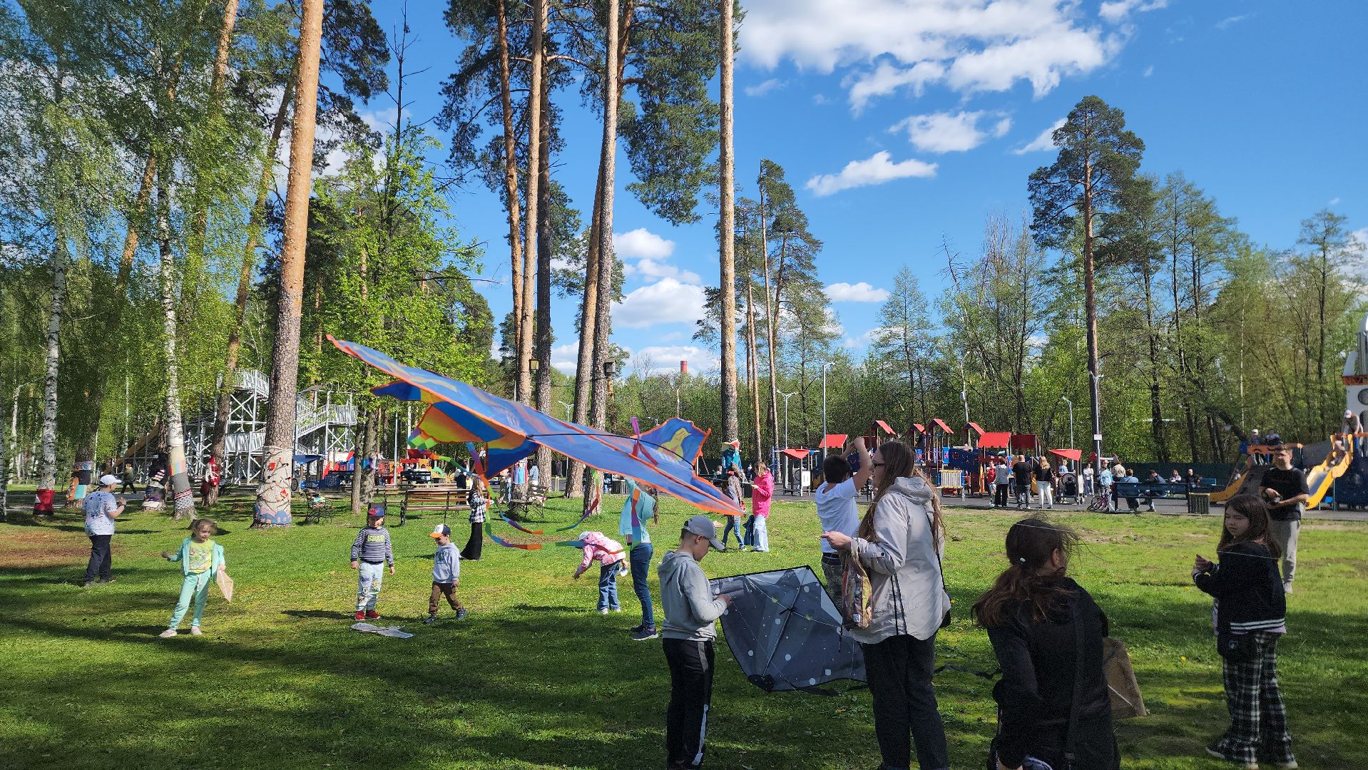 теплый сезон, шатура, парк шатуры, городские парки, праздник, массовые мероприятие, народные гулянья,
