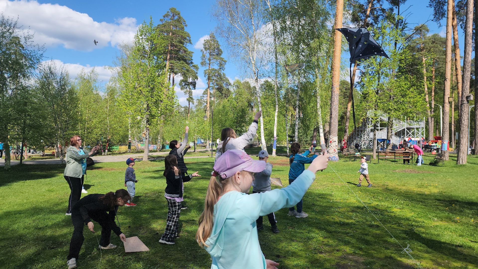 теплый сезон, шатура, парк шатуры, городские парки, праздник, массовые мероприятие, народные гулянья,