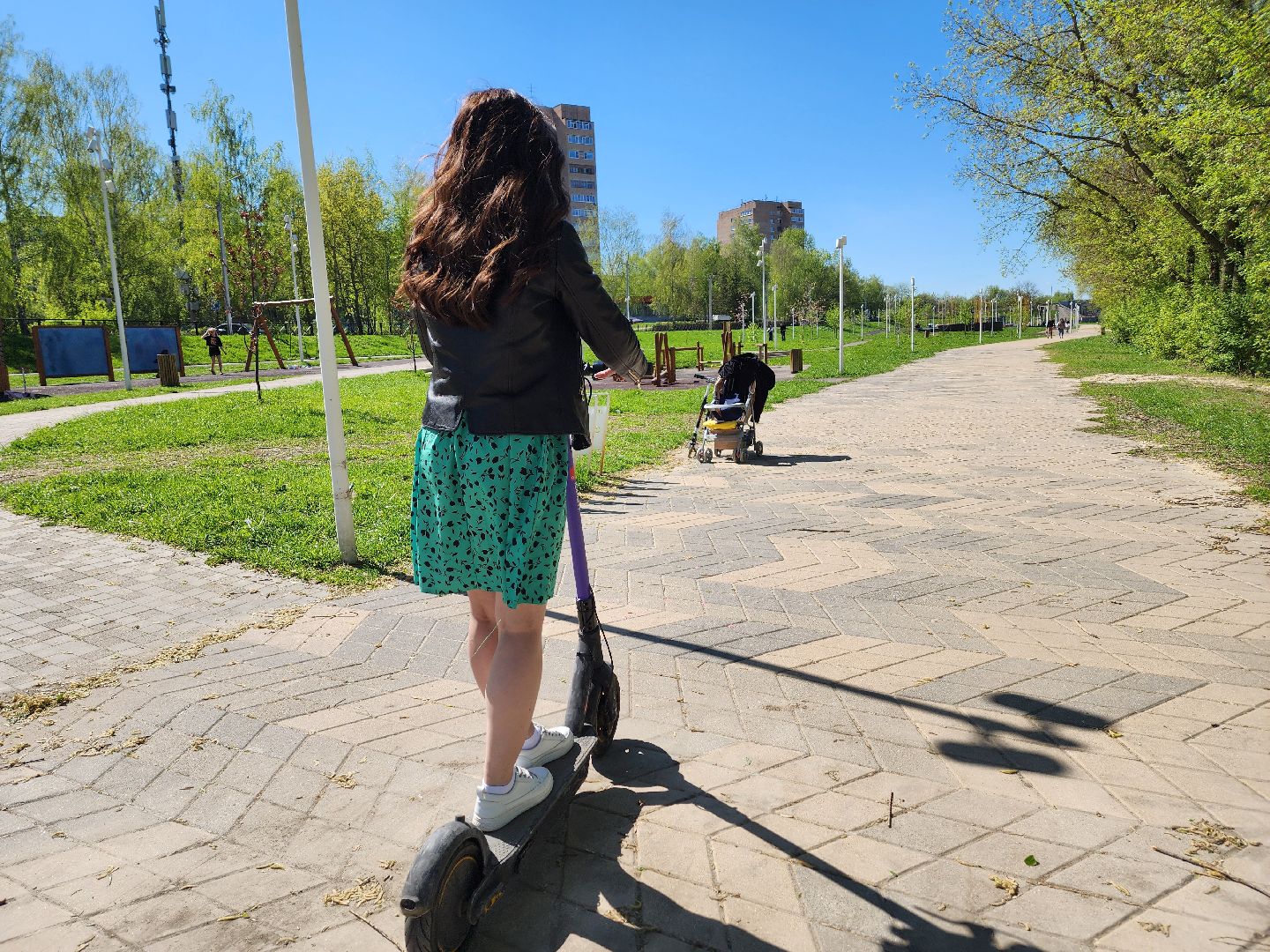 воскресенск, самокаты, транспорт, жители, отдых,