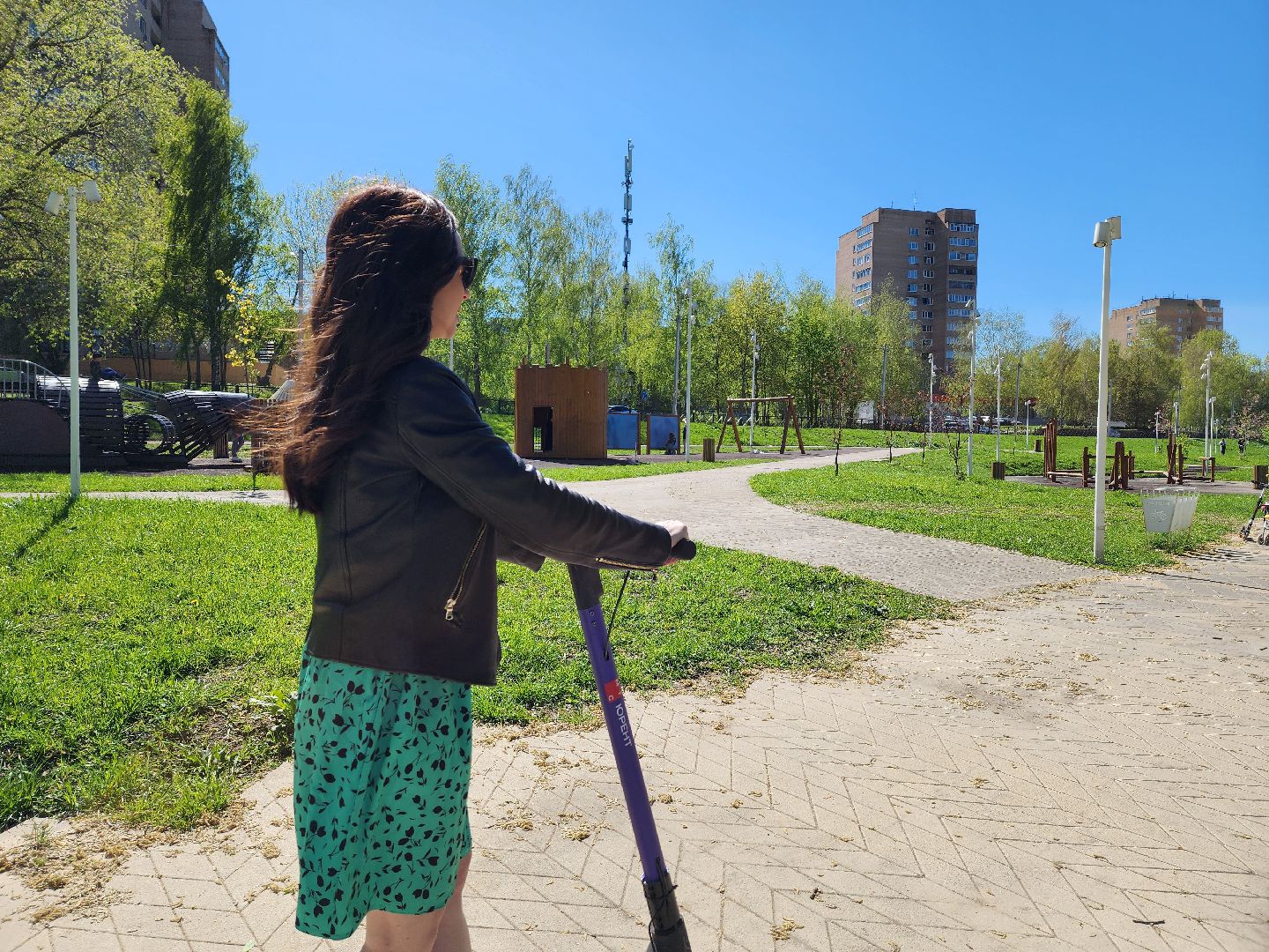 воскресенск, самокаты, транспорт, жители, отдых,