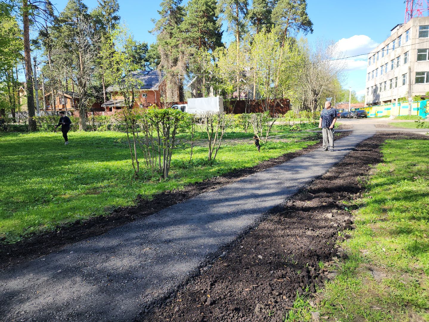 пушкино, маяковский, памятник, сквер, уборка общественных территорий,