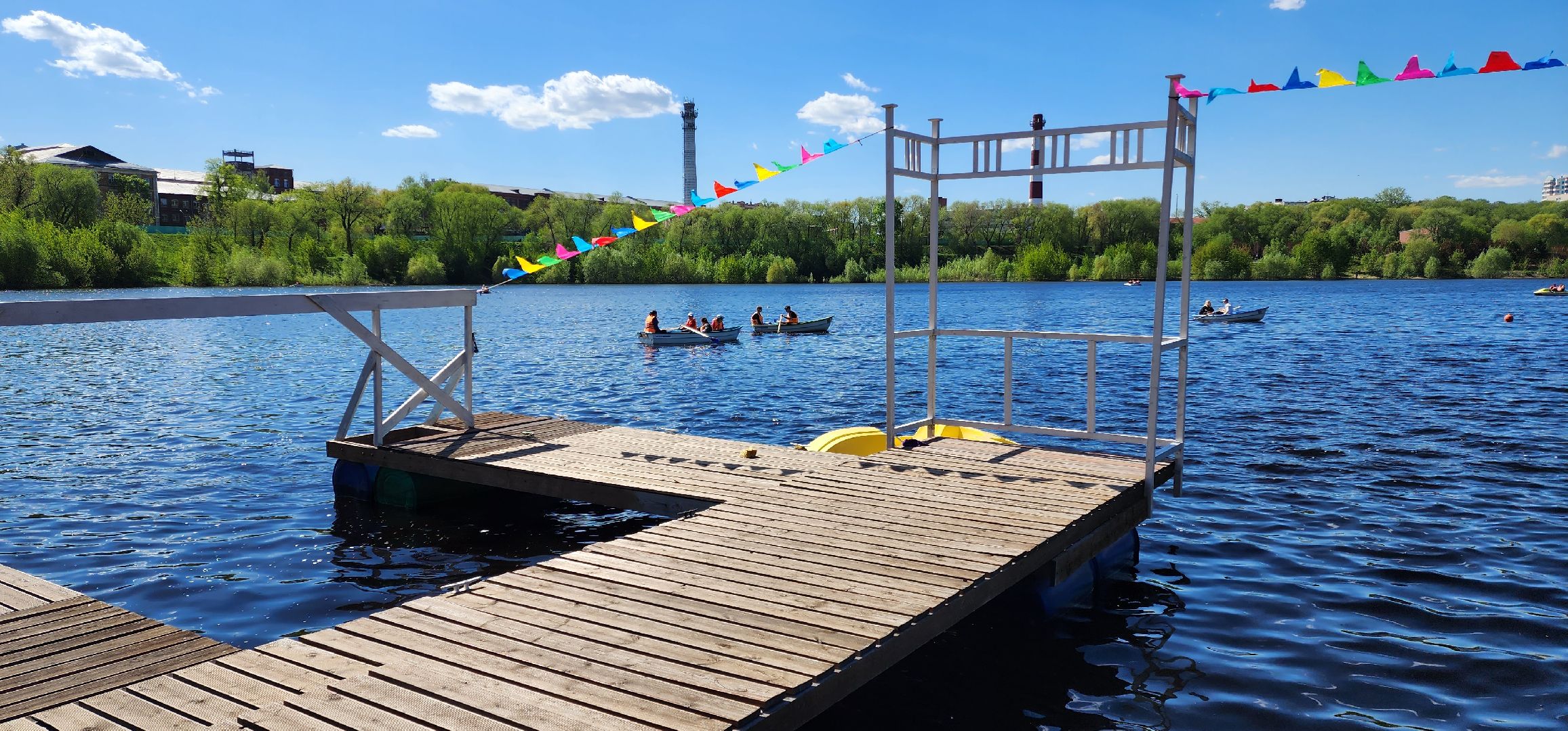 раменское, экономика, лодочная станция на озере борисоглебское,