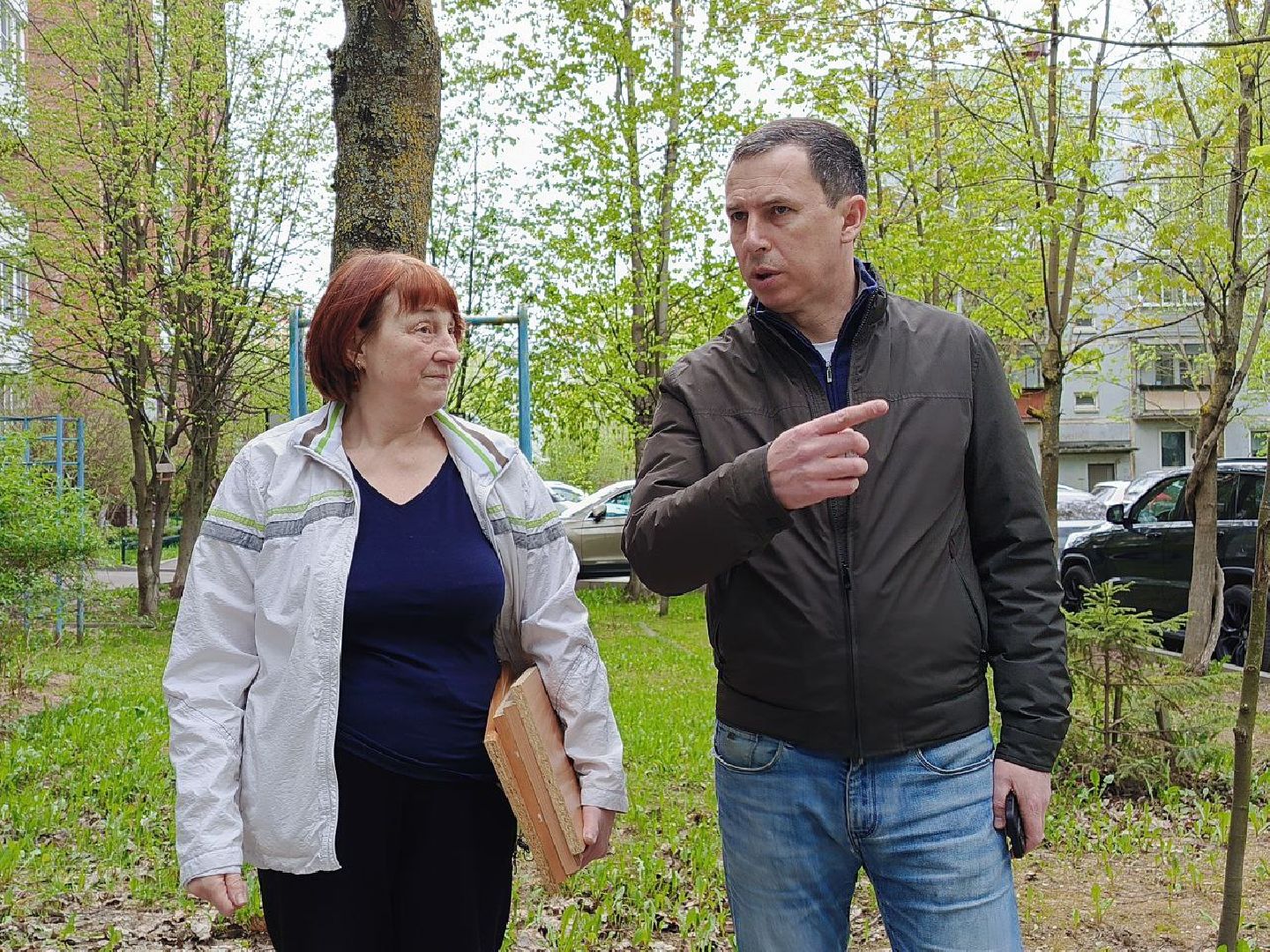 Солнечногорск, Благоустройство, Обход территории, Двор, жители,