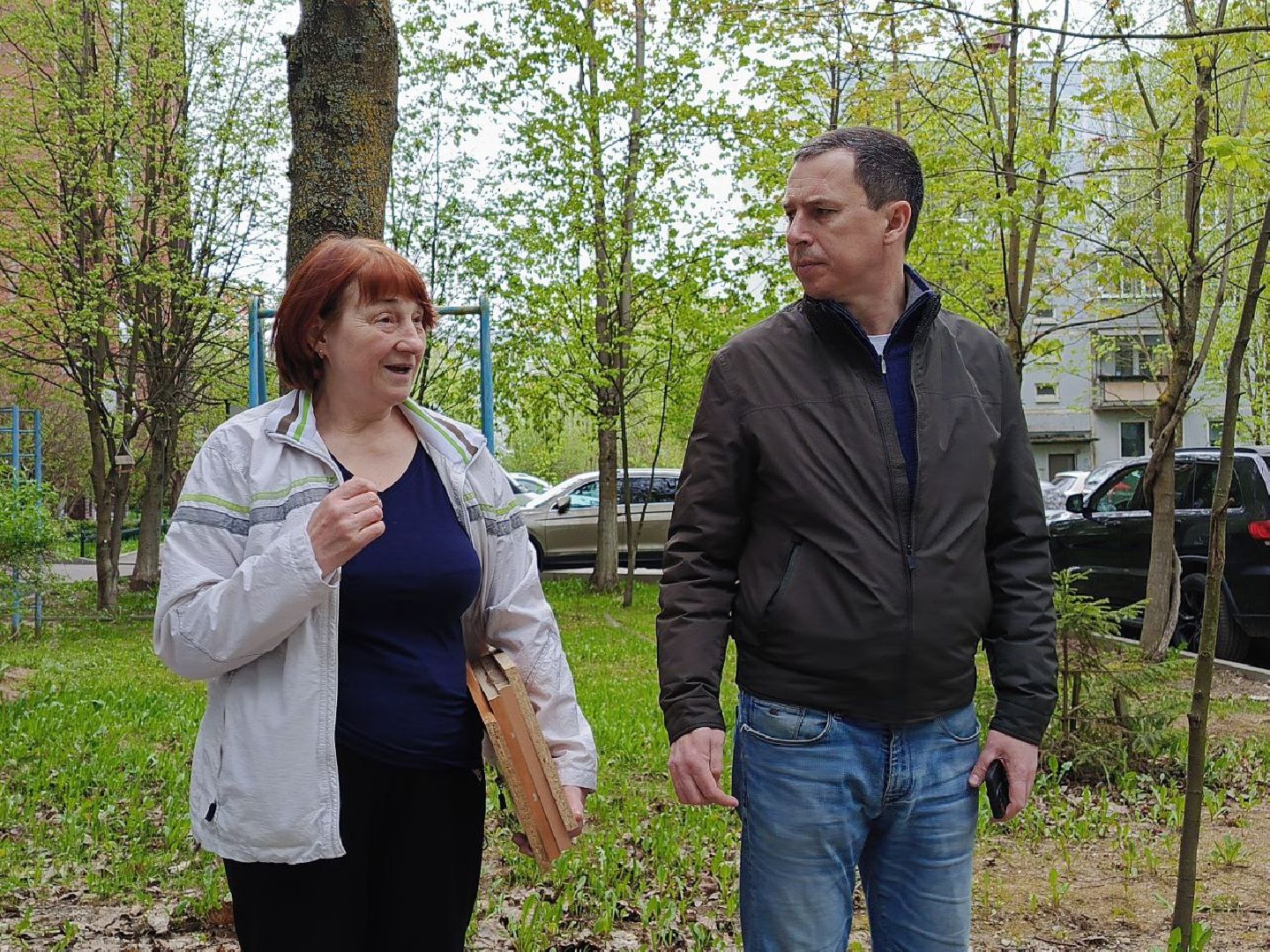 Солнечногорск, Благоустройство, Обход территории, Двор, жители,