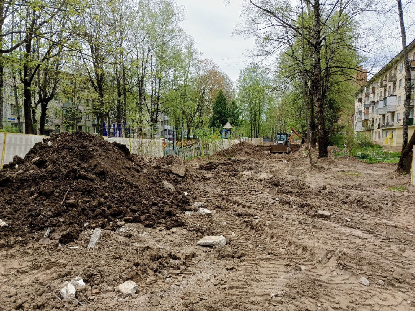 Солнечногорск, Благоустройство, Обход территории, Двор, жители,