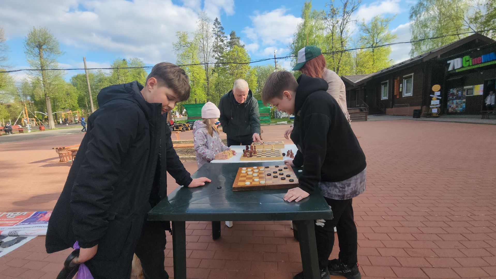 Павловский Посад, городской округ Павловский Посад, люди, жители, шашки, дети, игра, образование,