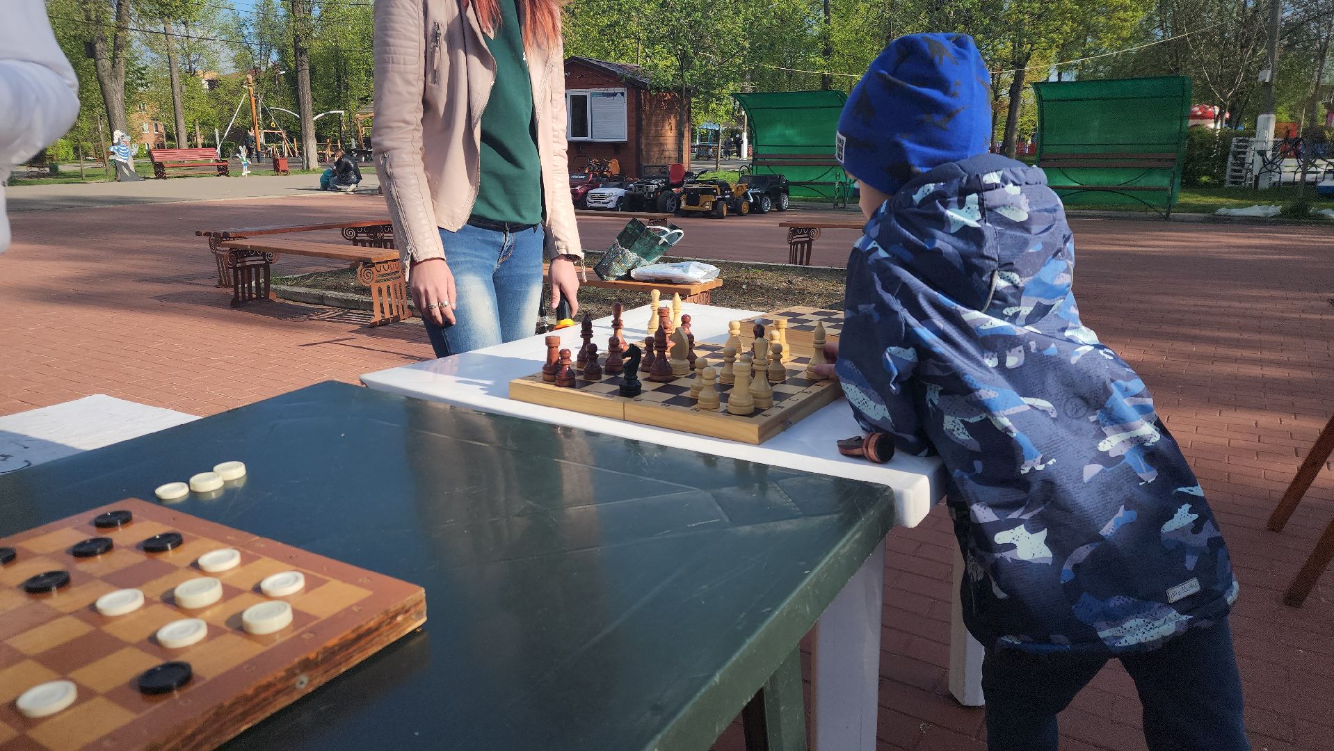Павловский Посад, городской округ Павловский Посад, люди, жители, шашки, дети, игра, образование,