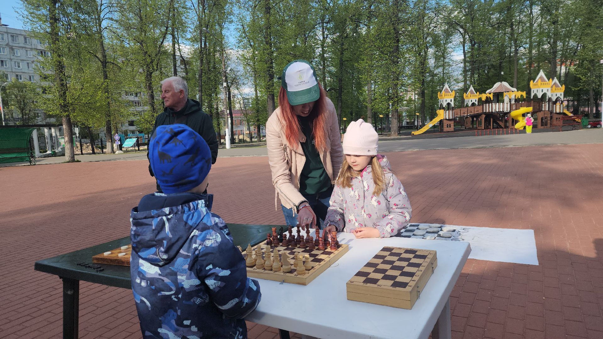 Павловский Посад, городской округ Павловский Посад, люди, жители, шашки, дети, игра, образование,