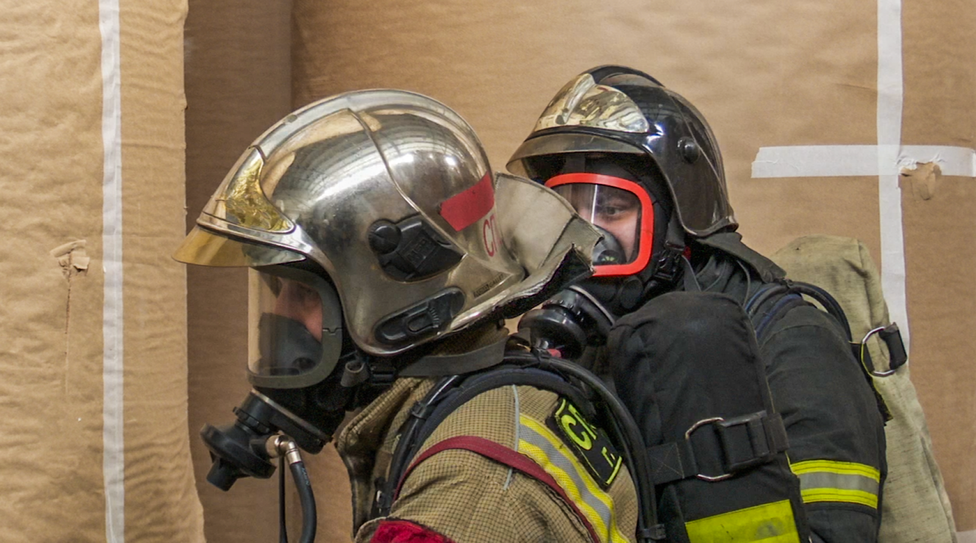 Клин, общество, учения, пожарные,