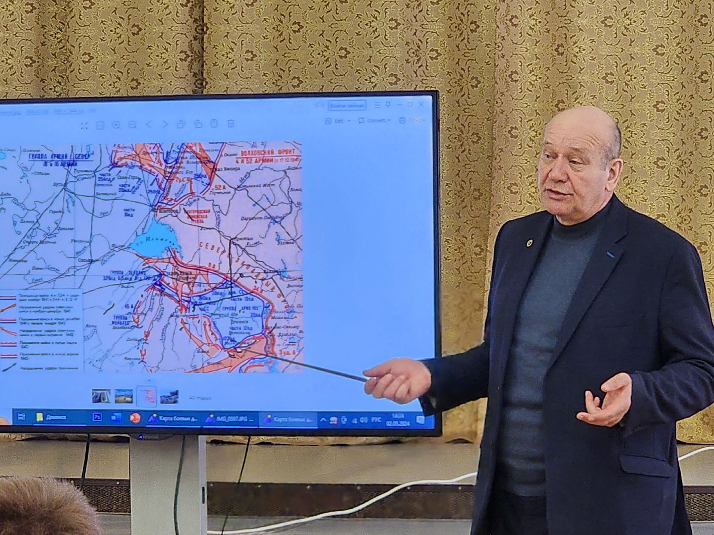 воскресенск, студенты, лекция, история, день победы,