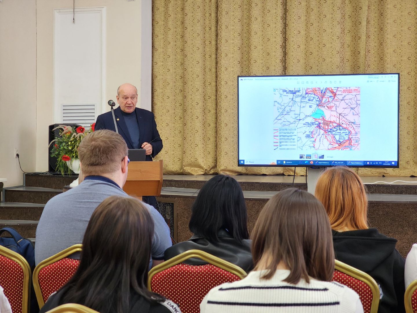 воскресенск, студенты, лекция, история, день победы,