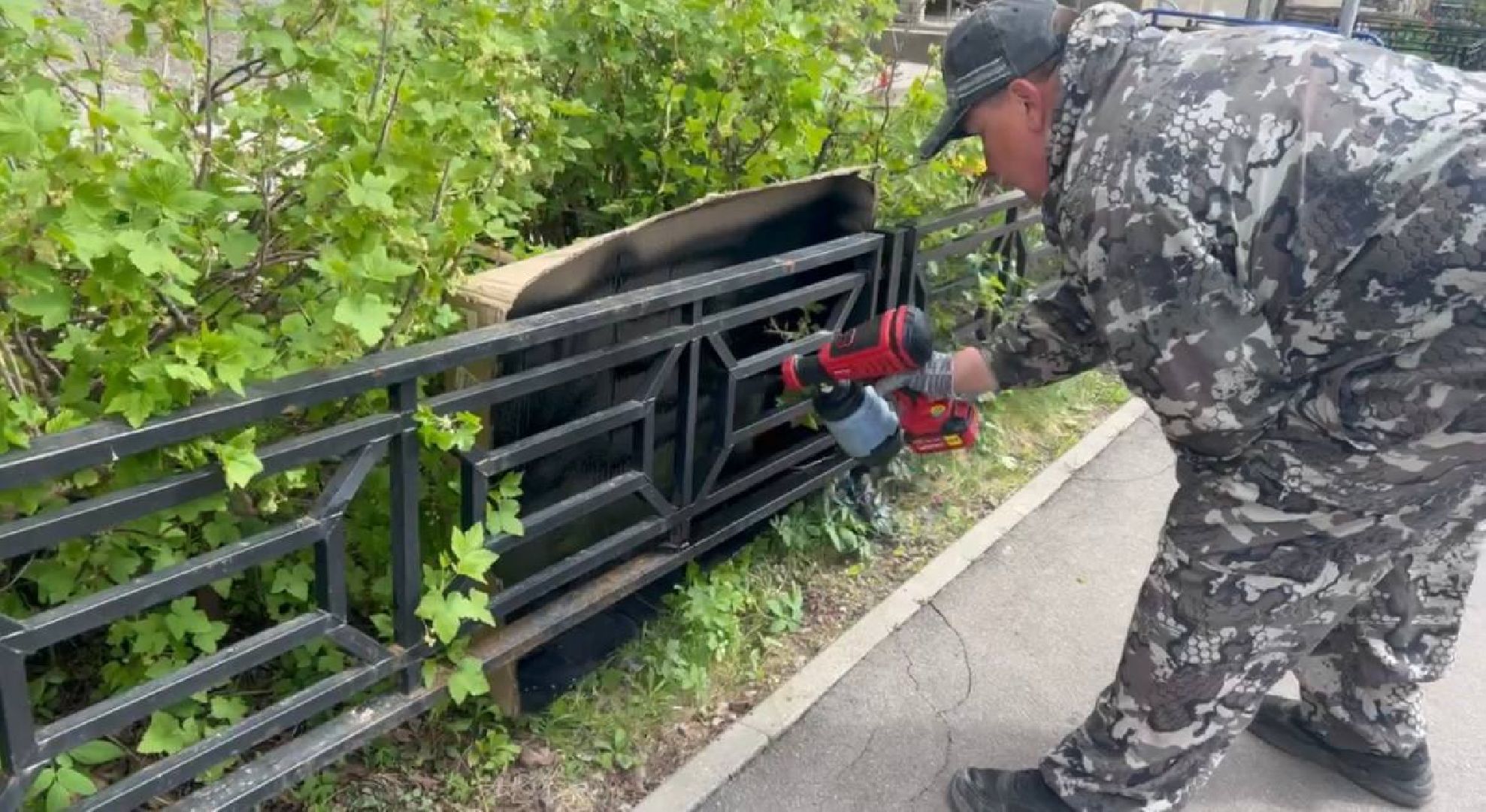 покраска, управляющая компания, благоустойство,