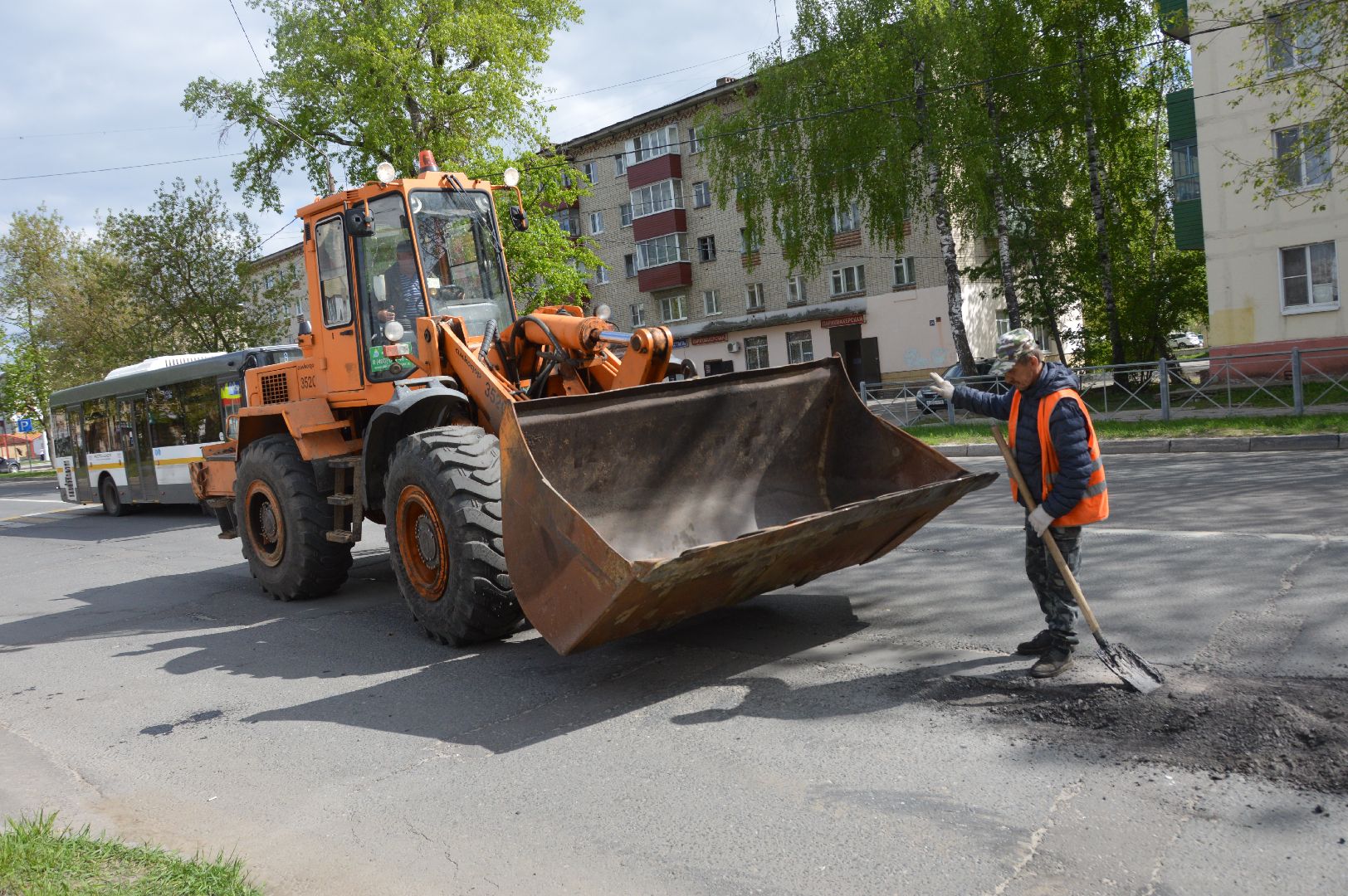 шатура, ямочный ремонт, жкх, автодор, мосавтодор, ремонт дорог,