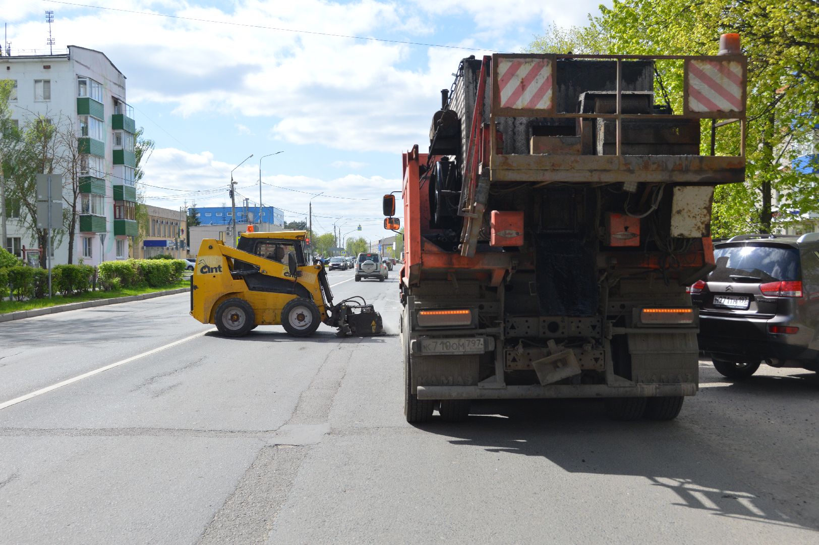 шатура, ямочный ремонт, жкх, автодор, мосавтодор, ремонт дорог,