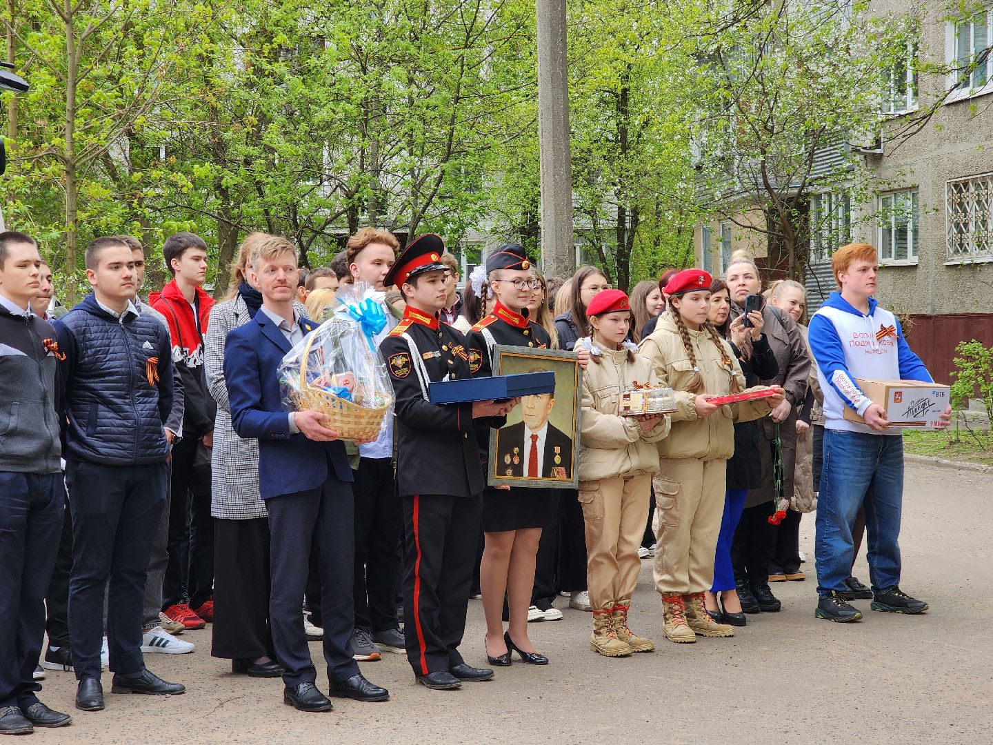 Старая Купавна, Ветеран, Великая Отечественная война, поздравление ветерана, жители,