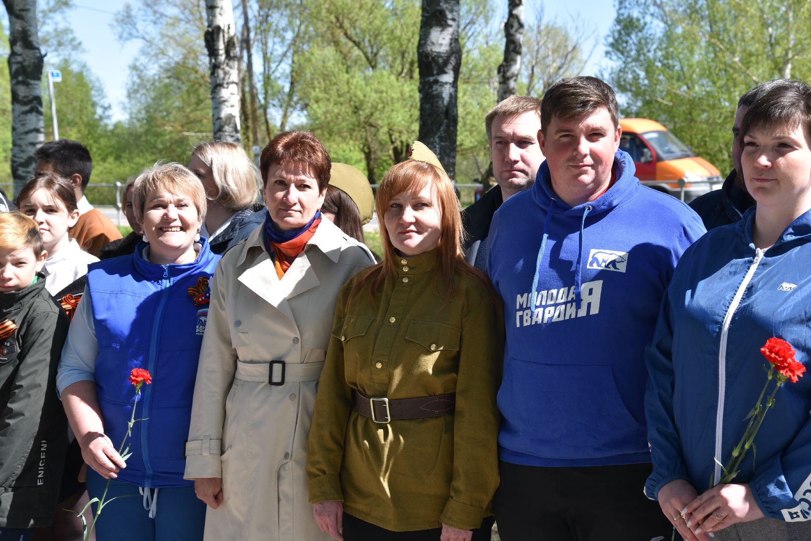 лотошино, ушаково, ушаковская сош, митинг, день победы, 9 мая,