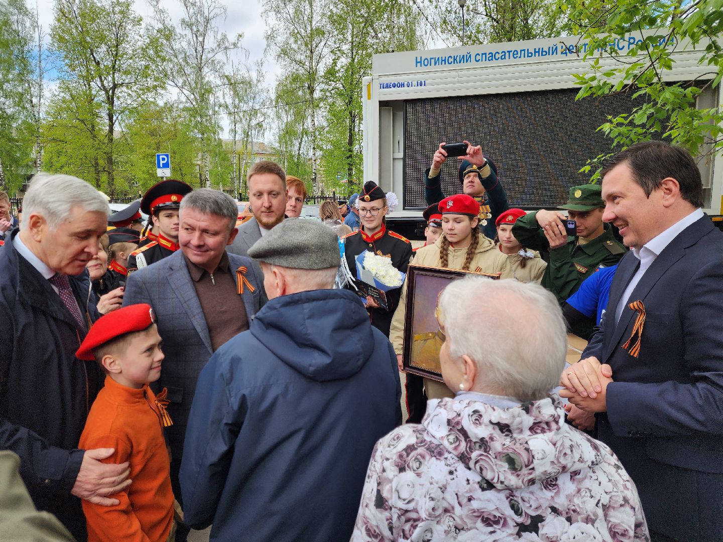 ногинск, старая купавна, электроугли, ветераны, великая отечественная война, поздравление ветерана, жители, общество, 9 мая,