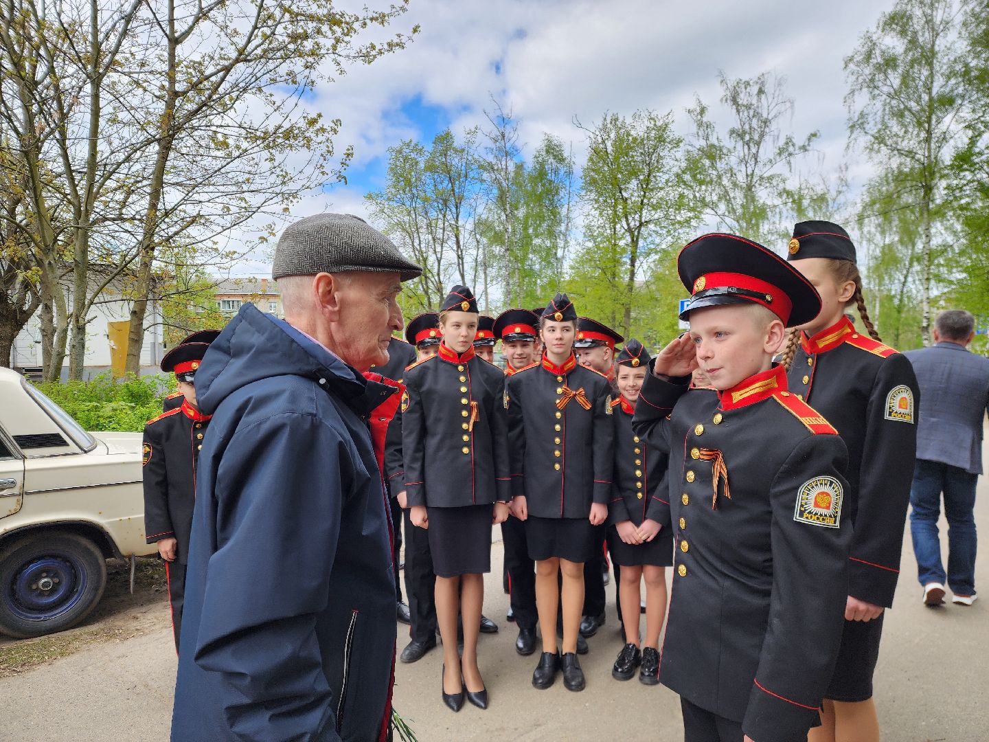 ногинск, старая купавна, электроугли, ветераны, великая отечественная война, поздравление ветерана, жители, общество, 9 мая,