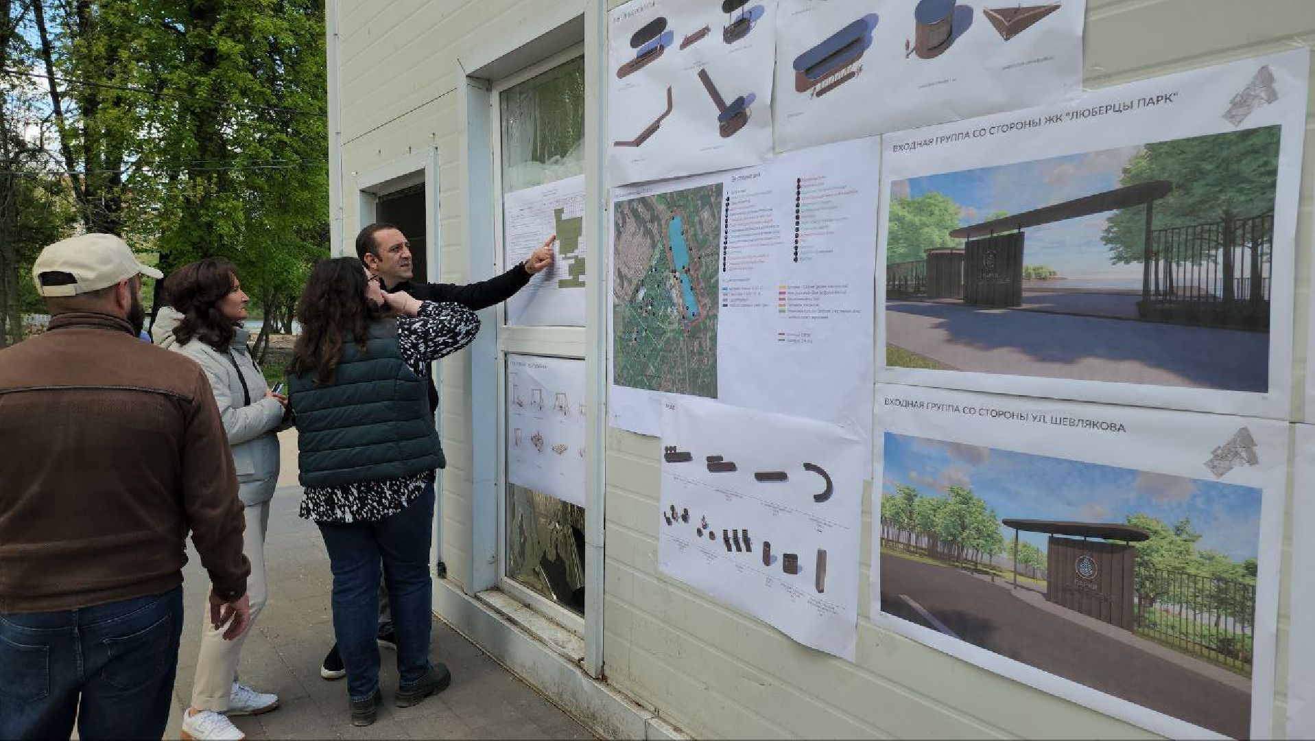 люберцы, глава городского округа люберцы владимир волков, наташинские пруды, реконструкция,