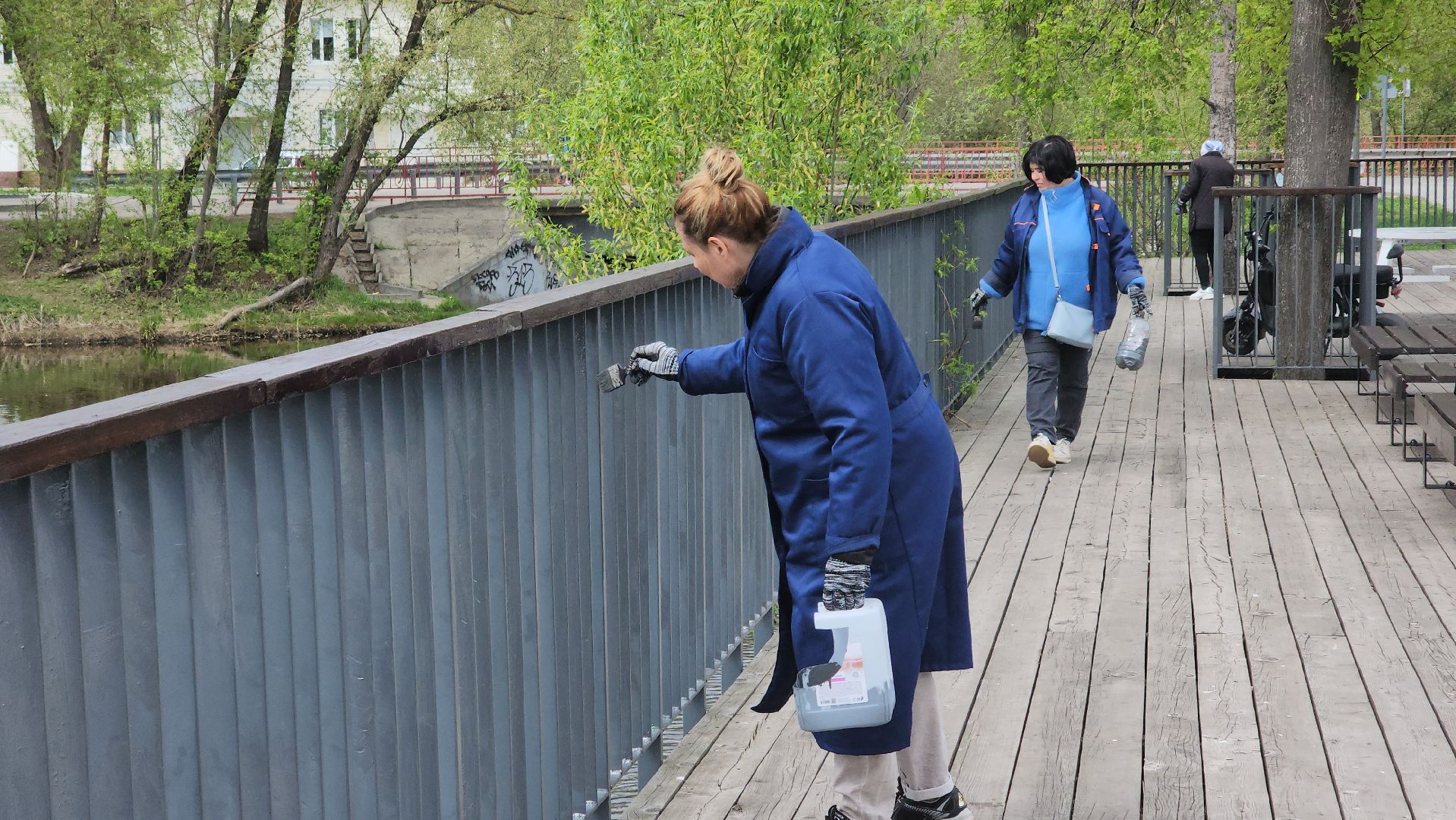 егорьевск, уборка, покраска, набережная, гуслица,