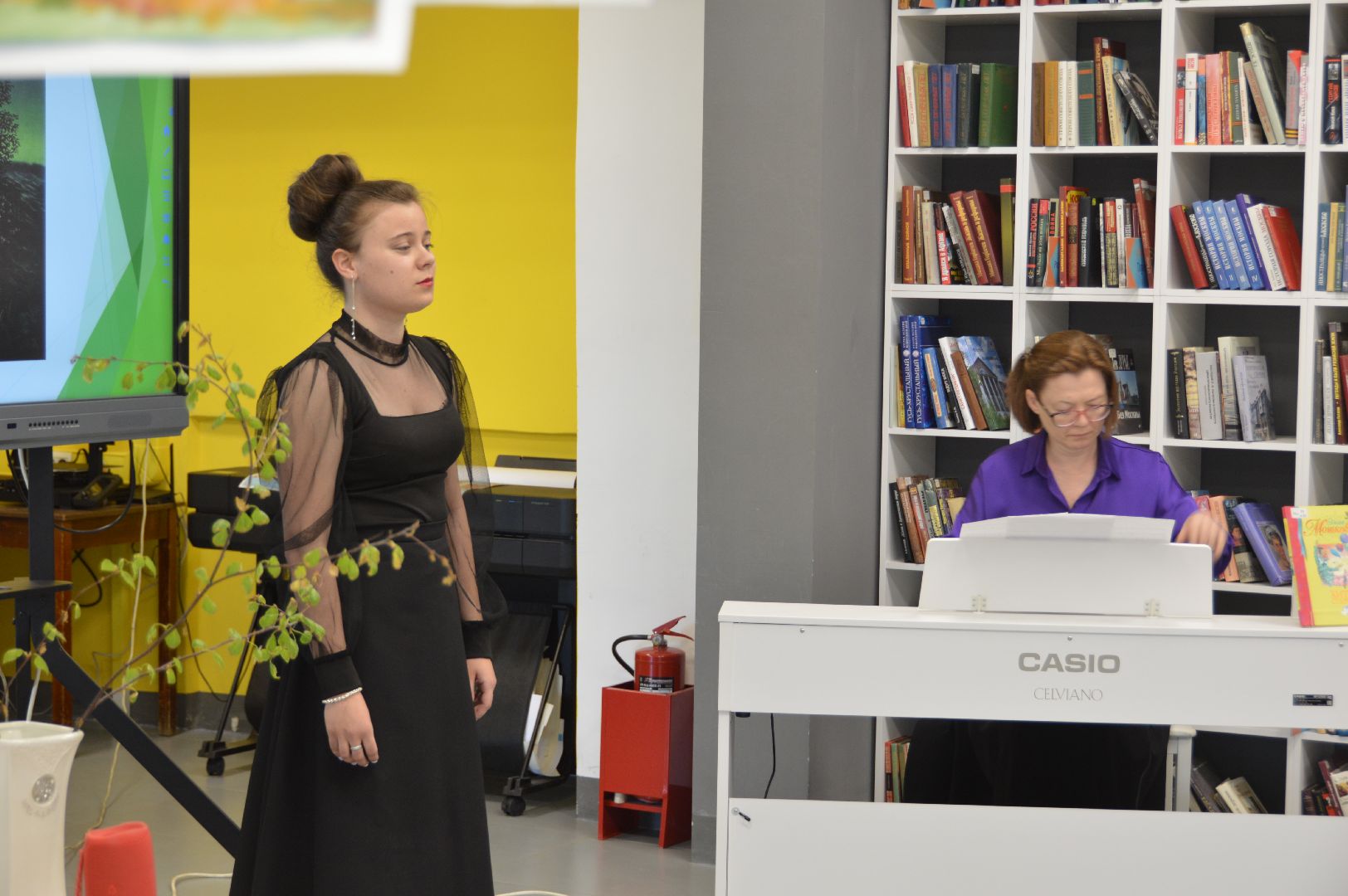 дши Калинина, шатура, отчетный концерт, весенний концерт, библиотека шатуры, школа искусств,