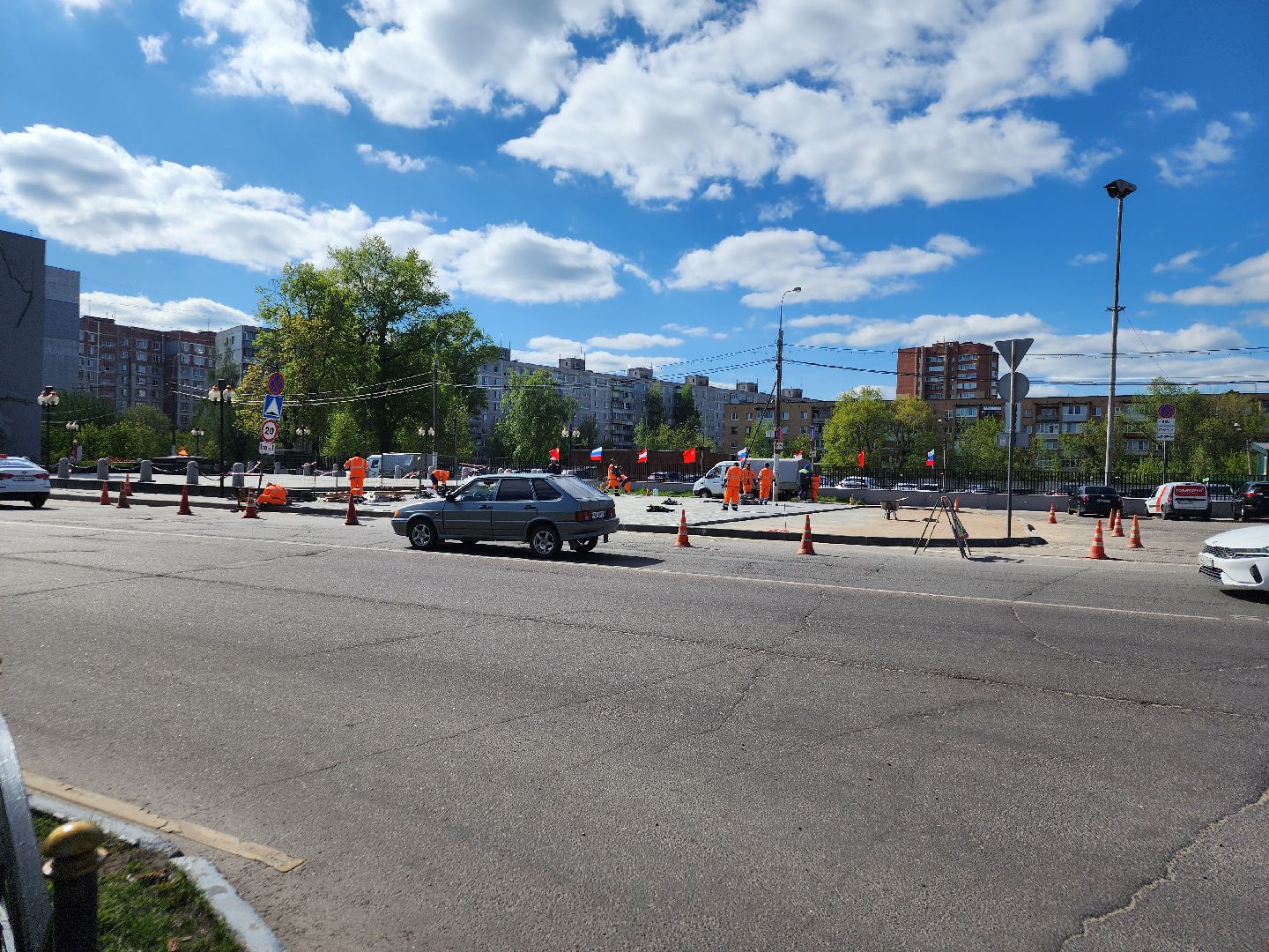 ремонт памятника вов, орехово-зуево,