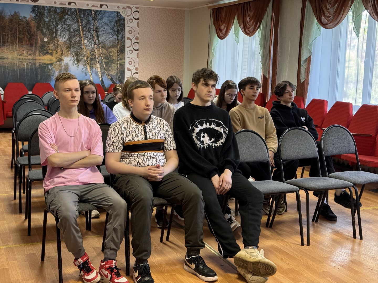 шаховская, колледж, лекция,