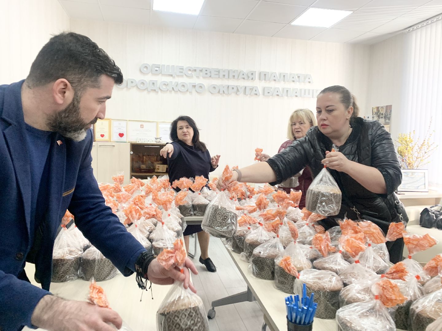 Балашиха, Подмосковье, Акция Твори добро Балашиха, Пасха, куличи,