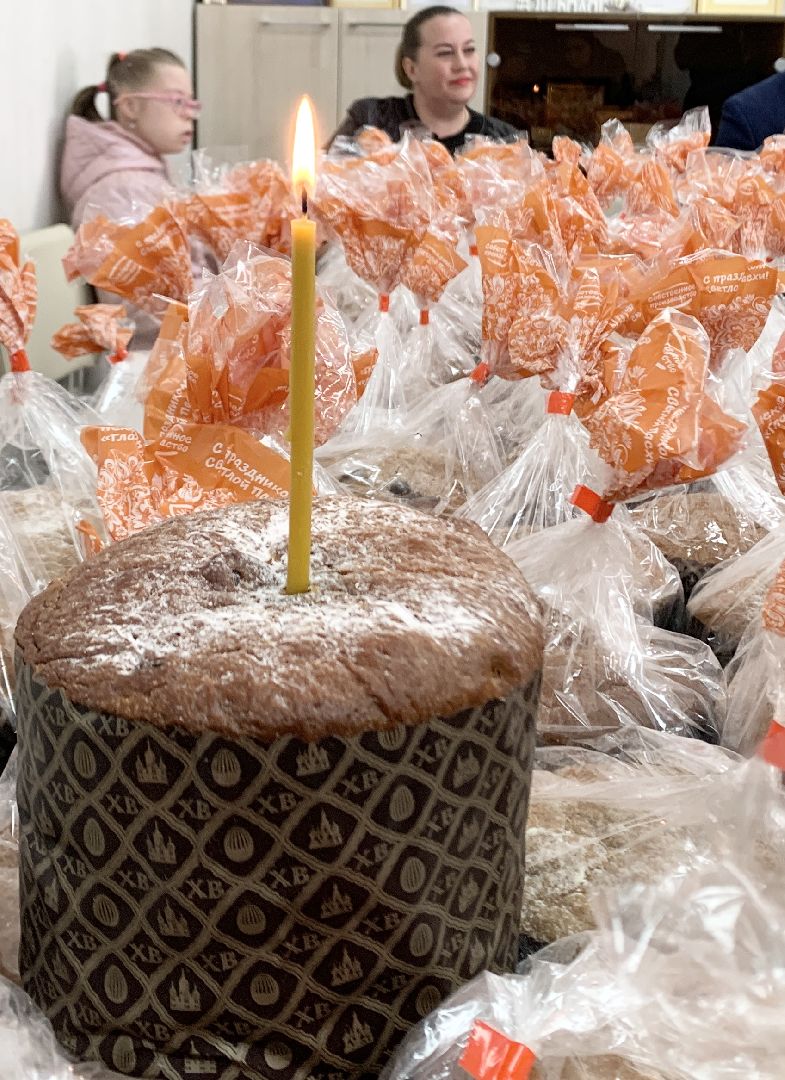 Балашиха, Подмосковье, Акция Твори добро Балашиха, Пасха, куличи,