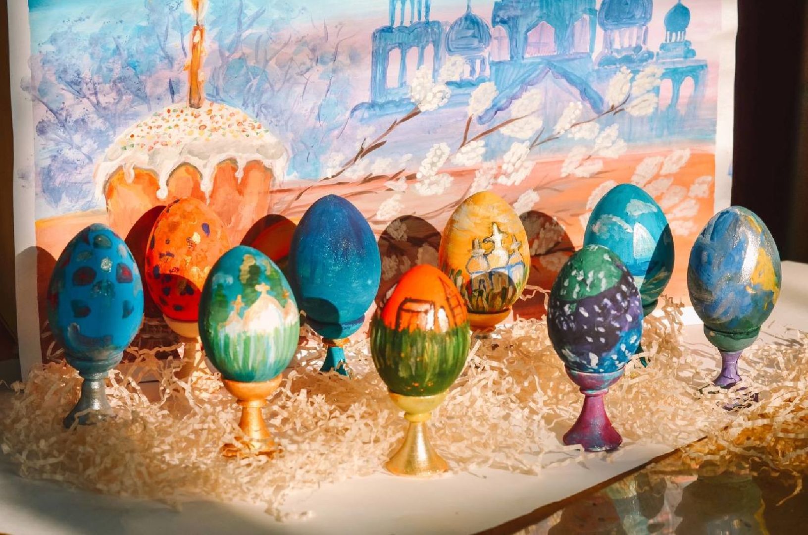 софрино, пасха, пасхальный декор, дети, детское творчество,