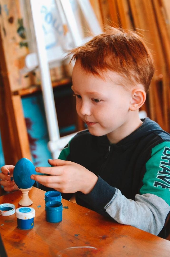 софрино, пасха, пасхальный декор, дети, детское творчество,