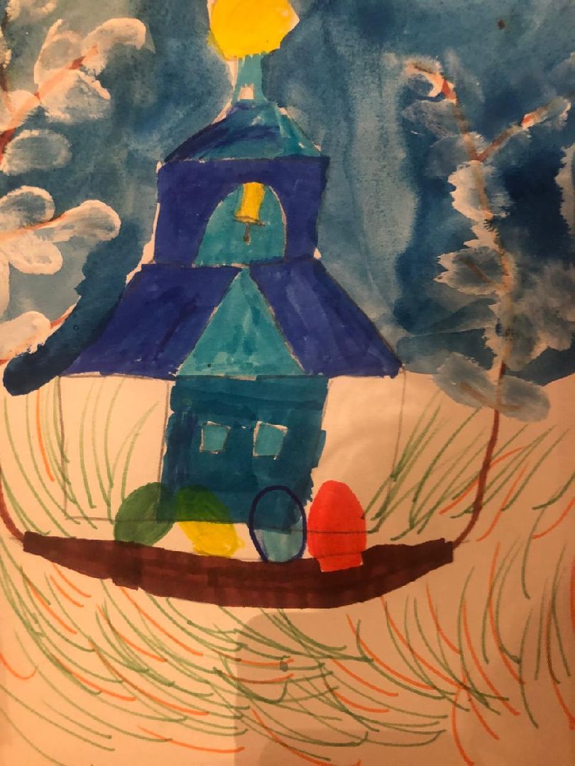 софрино, пасха, пасхальный декор, дети, детское творчество,