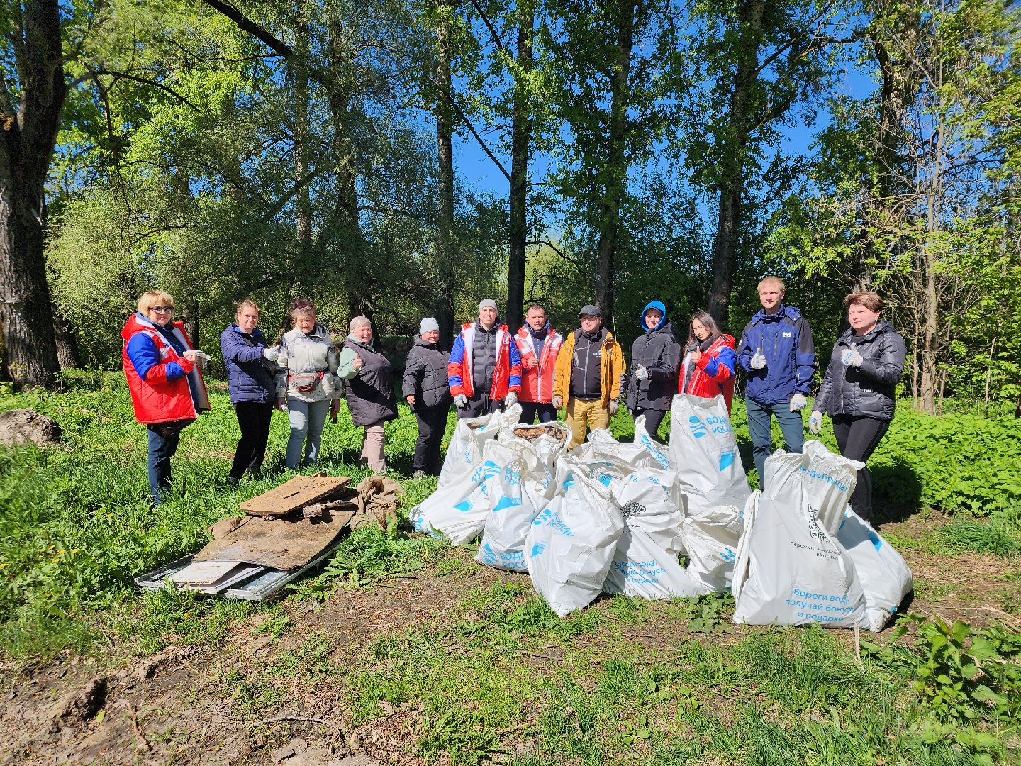Павловский Посад, Городской округ Павловский Посад, Люди, Жители, Уборка, Акция,