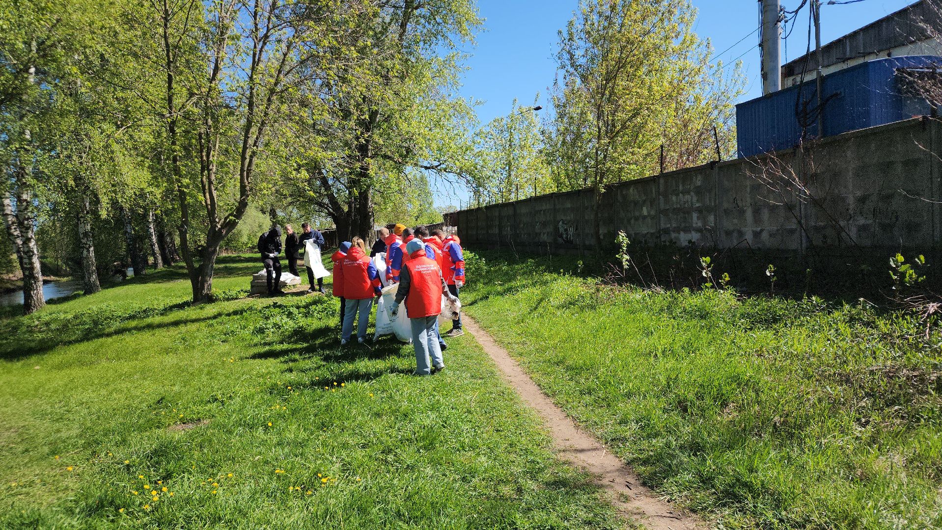 Павловский Посад, Городской округ Павловский Посад, Люди, Жители, Уборка, Акция,