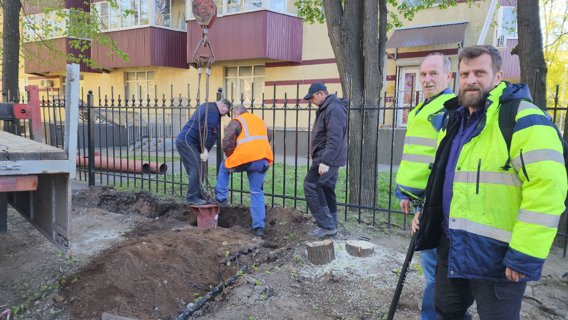 пушкино, проезд, освещение, опиловка,благоустройство,
