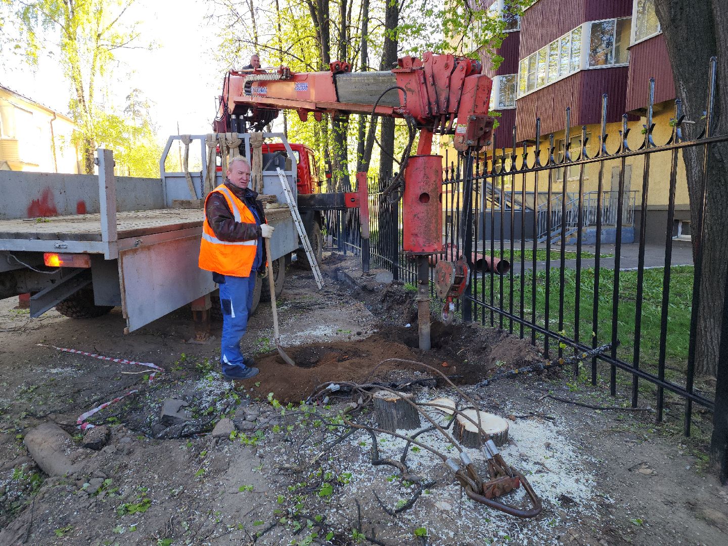 пушкино, проезд, освещение, опиловка,благоустройство,