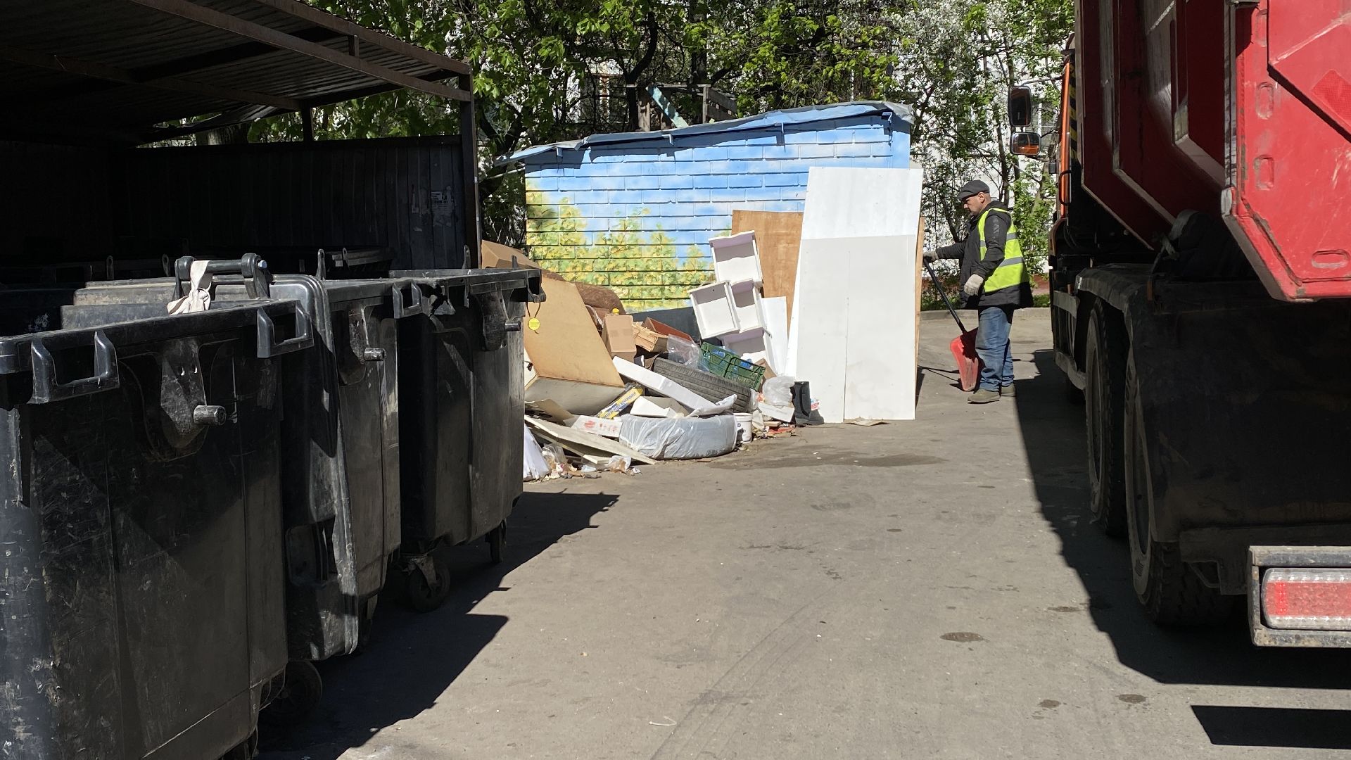 вывоз мусора, региональный оператор, коммунальные службы, ленинский городской округ, мусорные площадки,