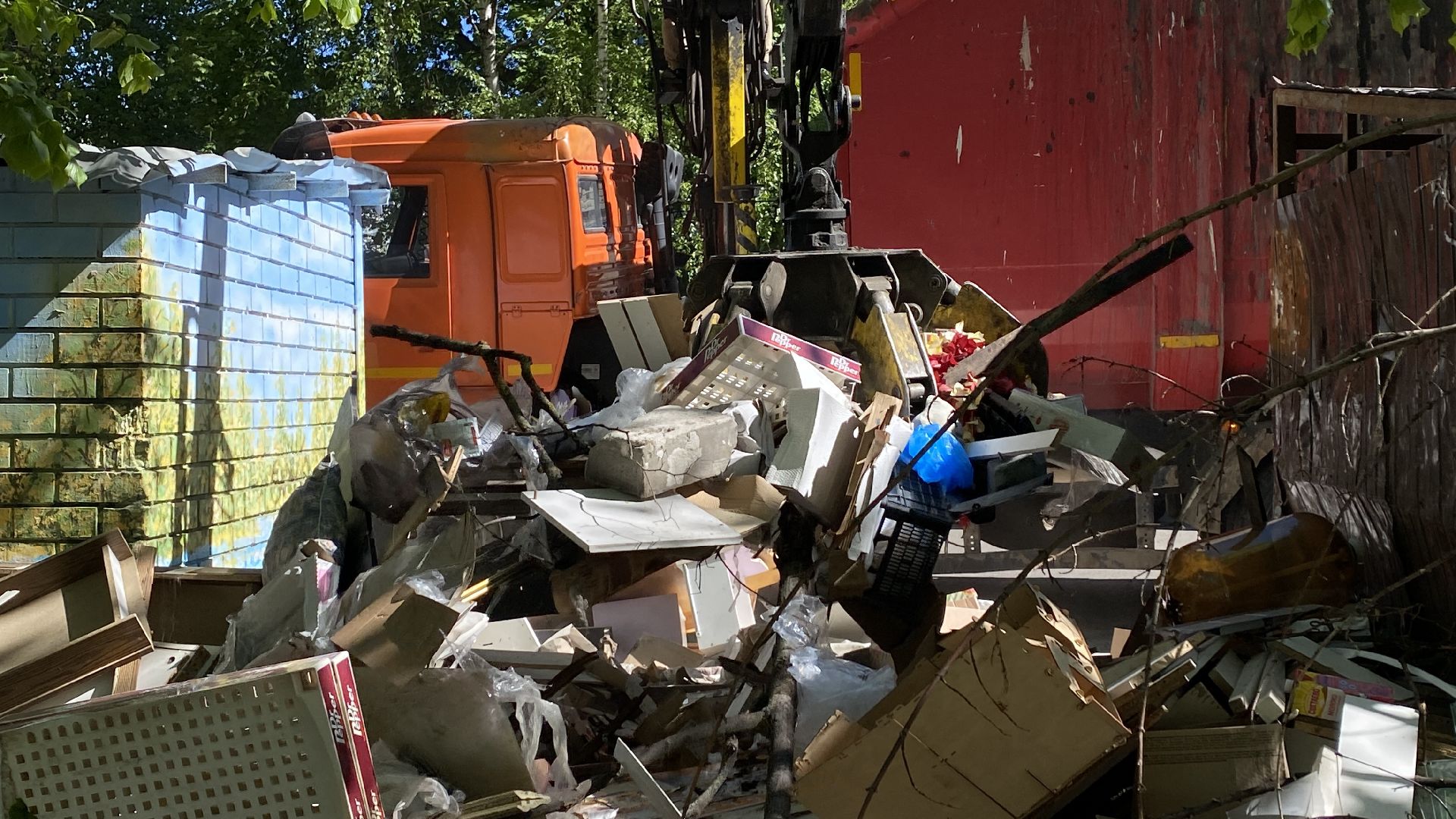 вывоз мусора, региональный оператор, коммунальные службы, ленинский городской округ, мусорные площадки,