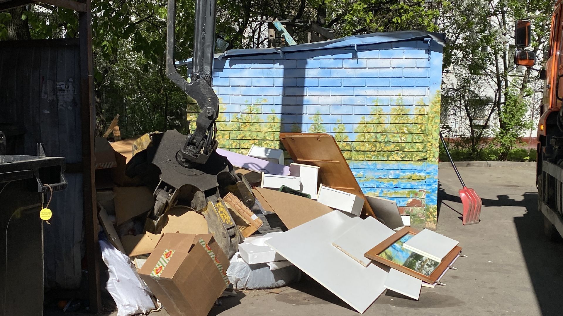 вывоз мусора, региональный оператор, коммунальные службы, ленинский городской округ, мусорные площадки,