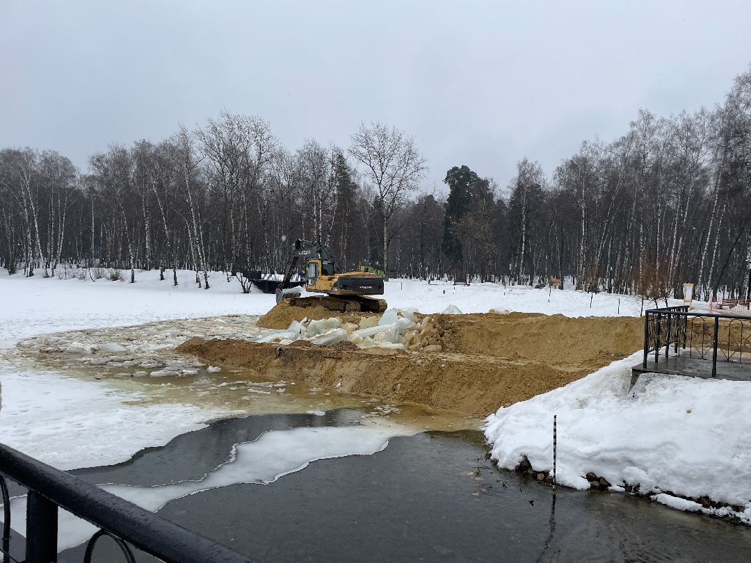 Озеро, Люберцы, очистка