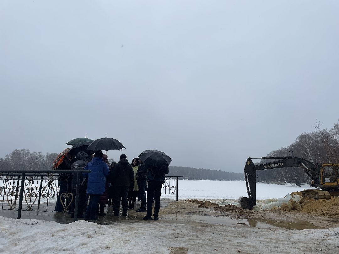 Озеро, Люберцы, очистка